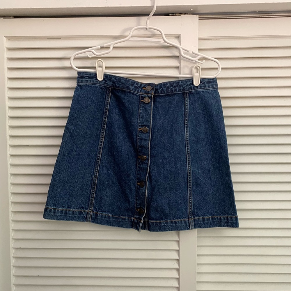 Denim skirt